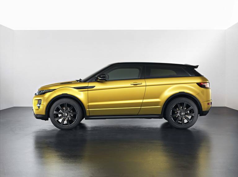 Land Rover Evoque Limited Edition Sicilian Yellow