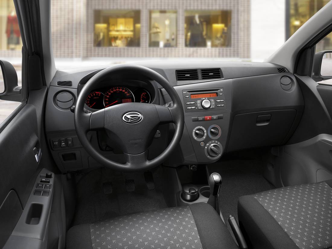 daihatsu cuore interior