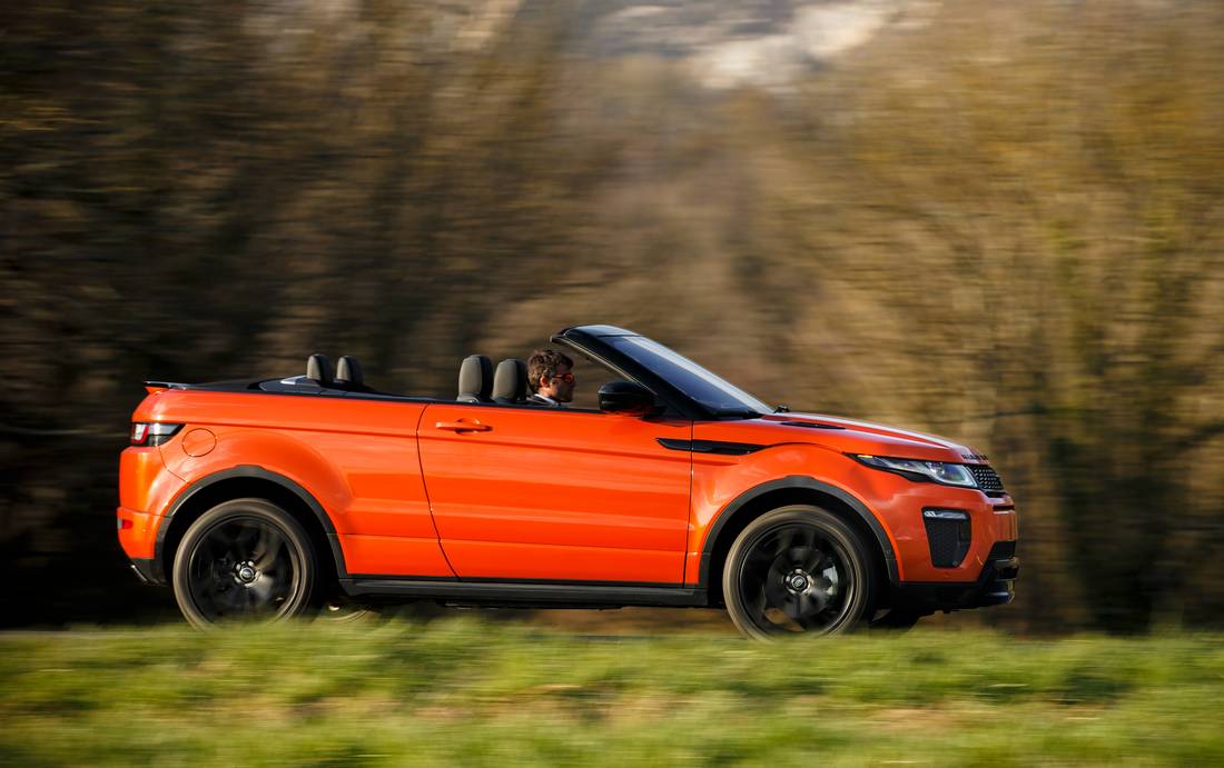 Land Rover Range Rover Evoque Cabrio: Dimensioni, prezzi e interni ...