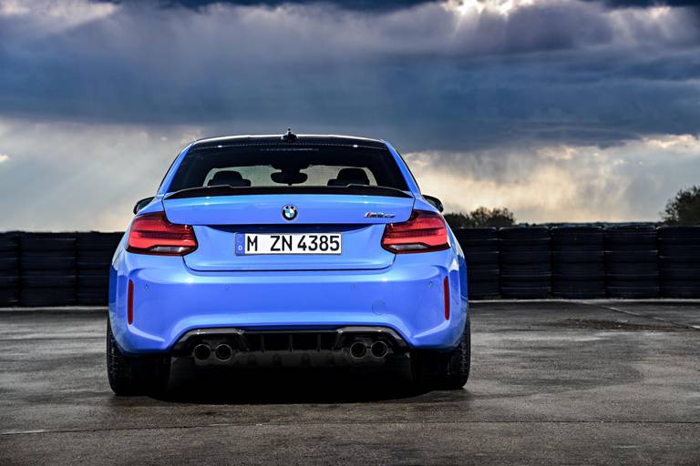 Nuova BMW M2 CS - retro