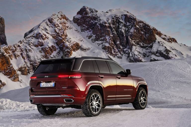 Jeep Grand Cherokee vista posteriore