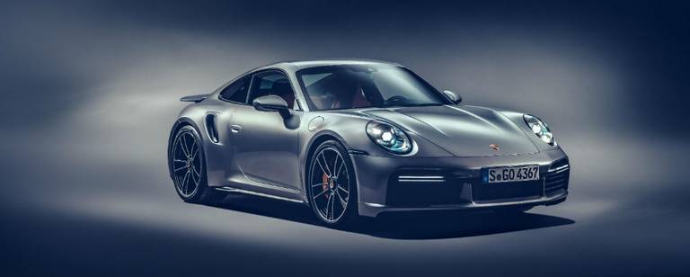 Porsche 911 Turbo S - Anteriore - Laterale