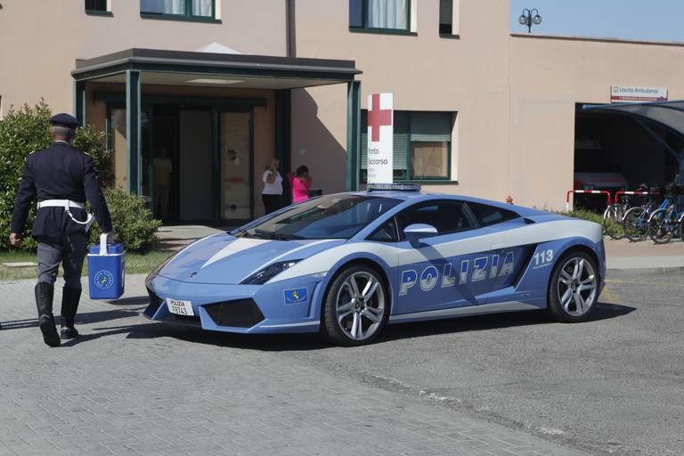 Gallardo LP 560-4 della Polizia 2008