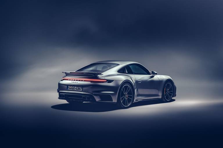 Porsche 911 Turbo S - laterale - posteriore