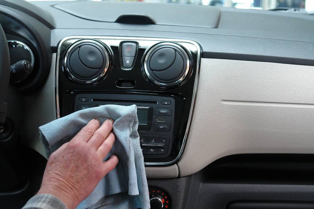 car washing interior