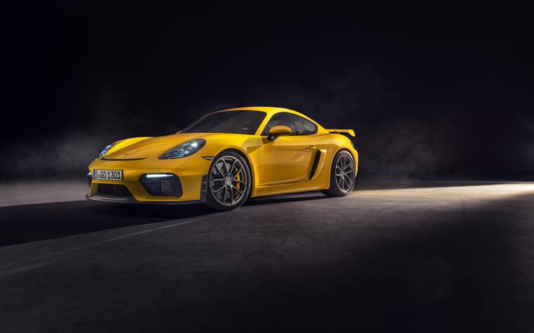 718 Cayman GT4 anteriore