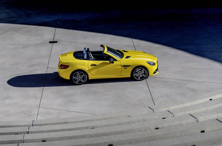 Mercedes-Benz announces new SLC Final Edition Yellow