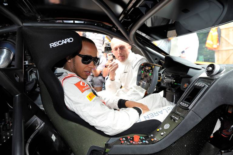 Jenson Button and Lewis Hamilton star in road and race...